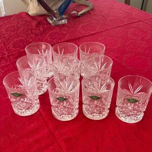 Crystal Clear Glass Tumbler Set